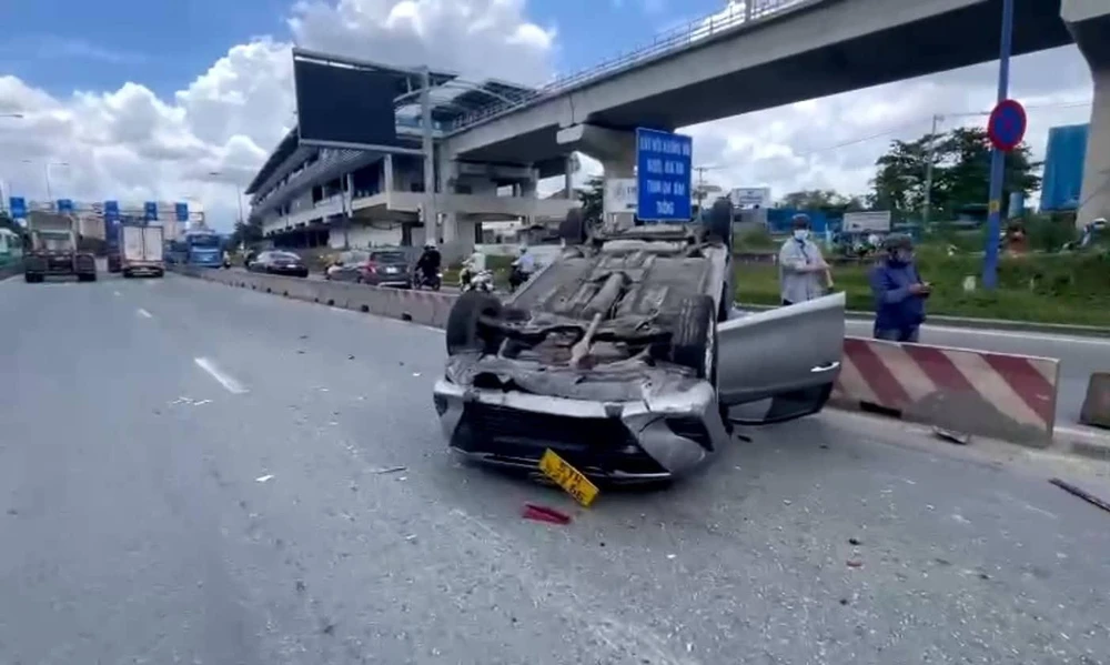 Hiện trường vụ việc. Ảnh: TS