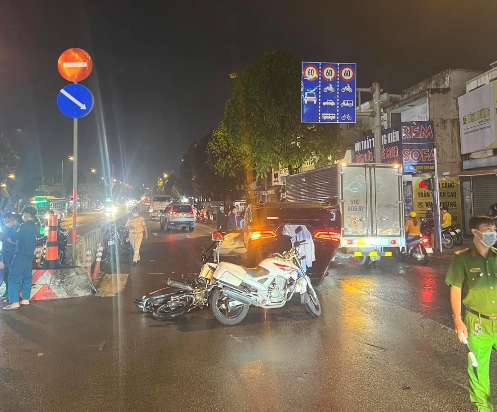 Hiện trường vụ việc. Ảnh: TỰ SANG