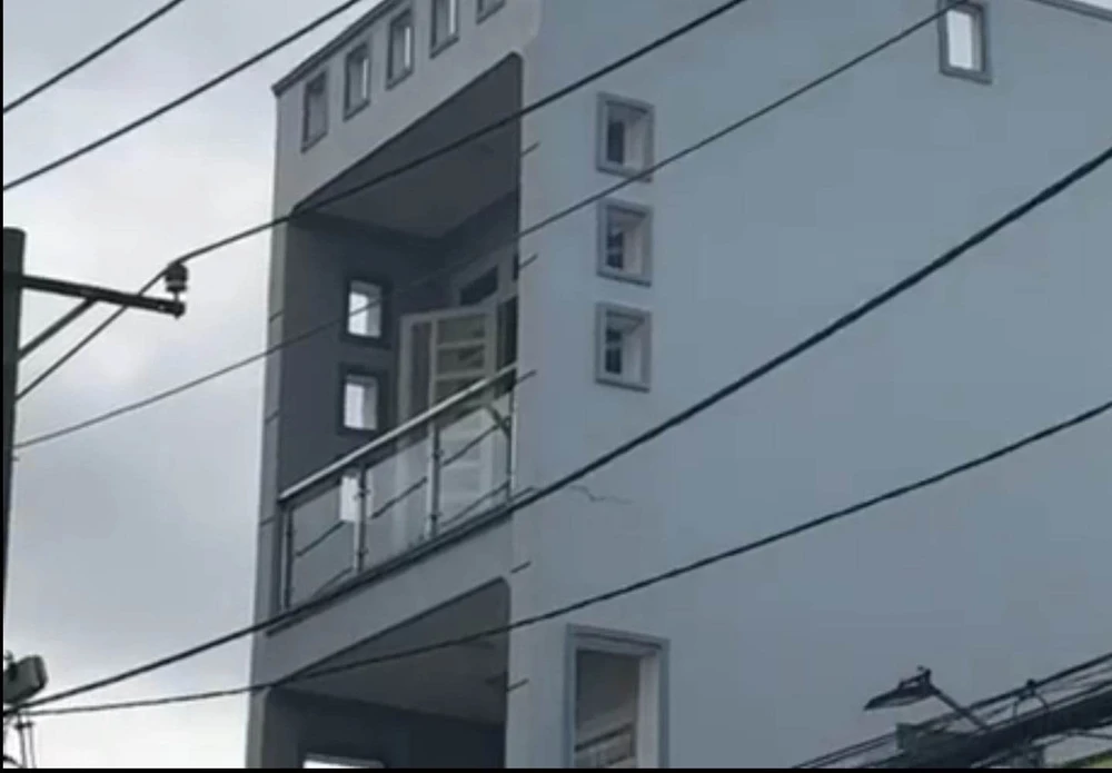 Căn nhà xảy ra vụ việc. Ảnh: CM