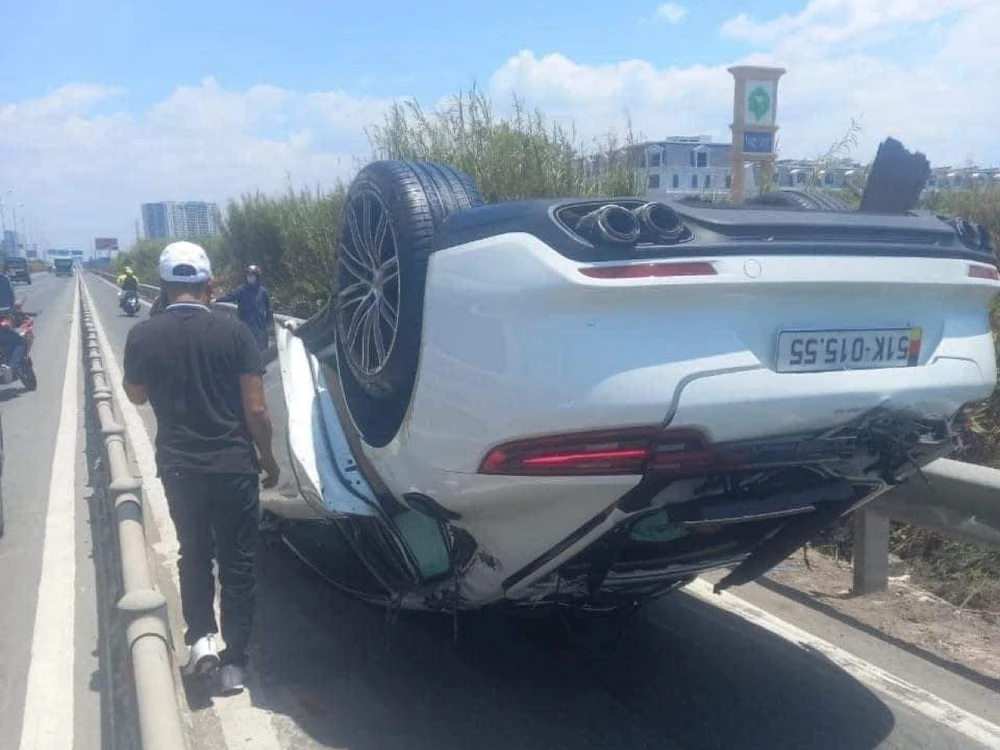 Hiện trường vụ việc. Ảnh: LONG