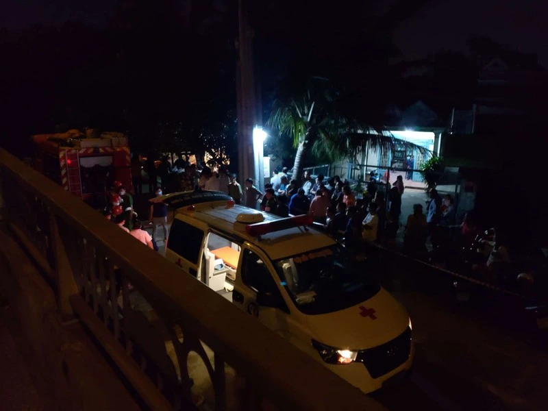 Hiện trường vụ cháy khiến sáu người tử vong tại TP Thủ Đức năm 2021. Ảnh: TS