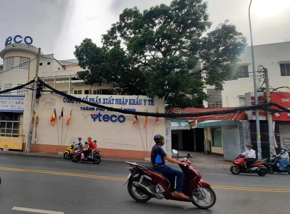 Công ty cổ phần Xuất nhập khẩu Y tế TP.HCM. Ảnh: TỰ SANG
