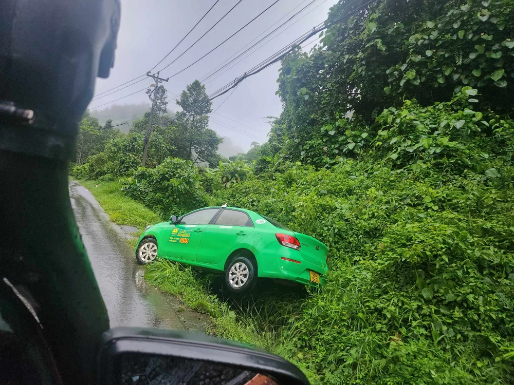 HIện trường vụ việc. Ảnh: TS