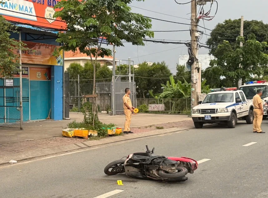 CSGT tìm thanh niên đi xe đạp liên quan đến tai nạn trên Quốc lộ 1