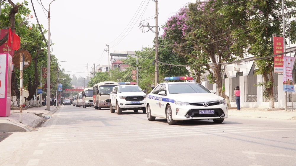 Công an tỉnh Điện Biên căng mình bảo đảm an toàn tuyệt đối đại lễ 7-5
