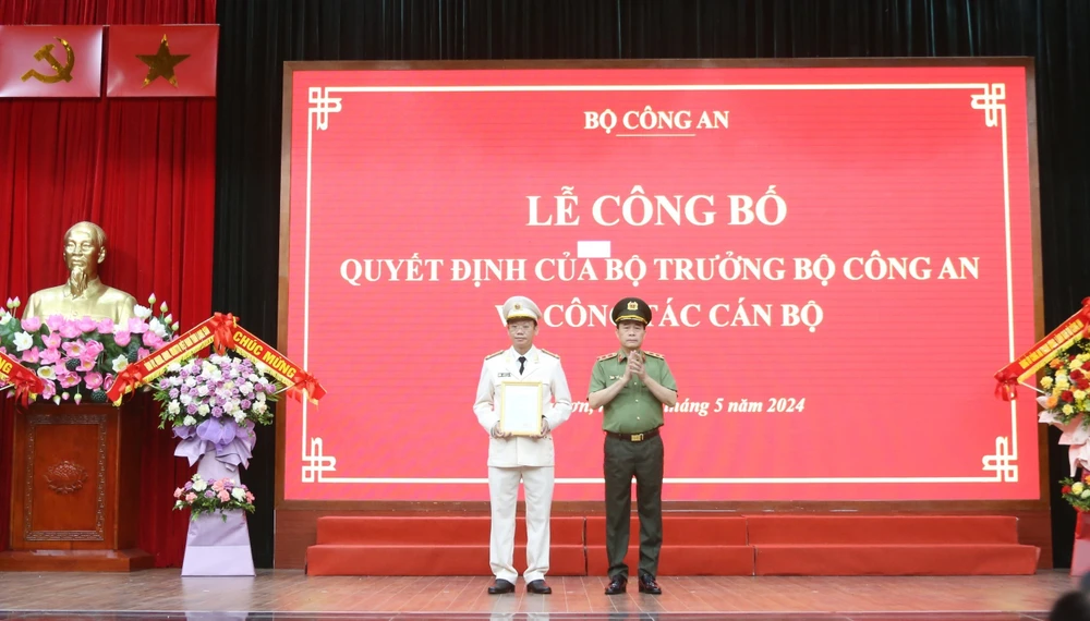 Đại tá Vũ Như Hà, tân Giám đốc Công an tỉnh Lạng Sơn.