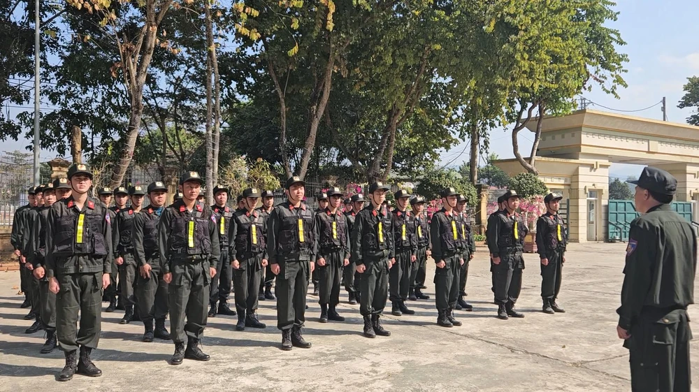 trấn áp tội phạm