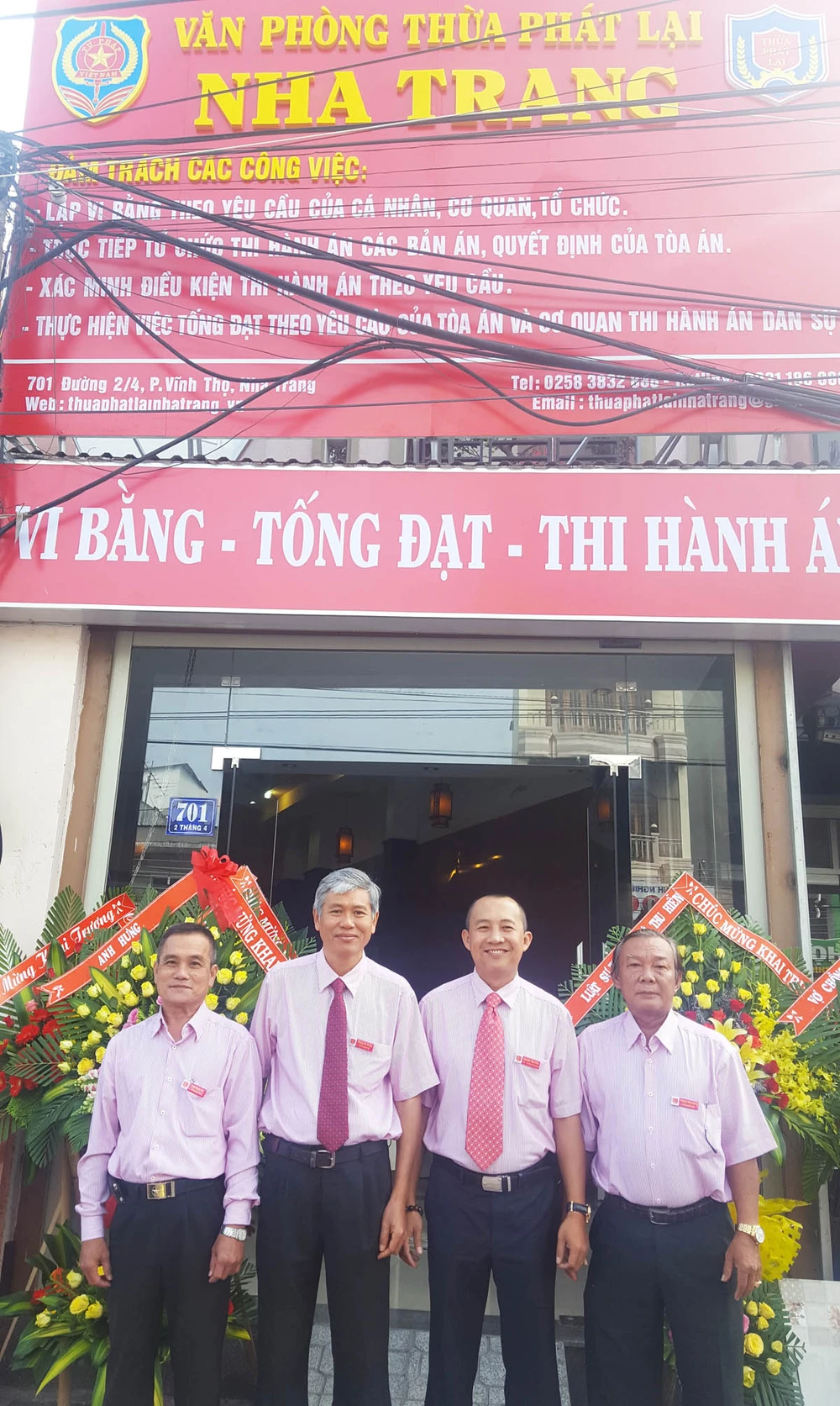 Khánh Hòa có văn phòng thừa phát lại đầu tiên