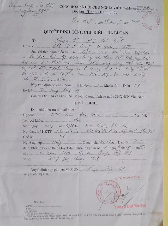 Giải cứu cho cha, bị tù oan hơn 14 tháng 