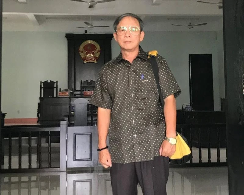 Ông Phạm Văn Tuân nhiều lần gửi đơn yêu cầu thi hành bản án hành chính phúc thẩm. Ảnh: TL
