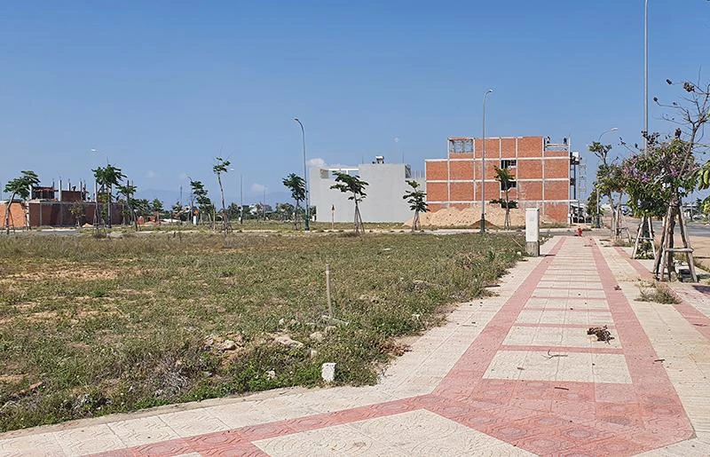 Khu vực 262 lô đất được bán sỉ và giảm giá sai quy định. Ảnh: TẤN LỘC