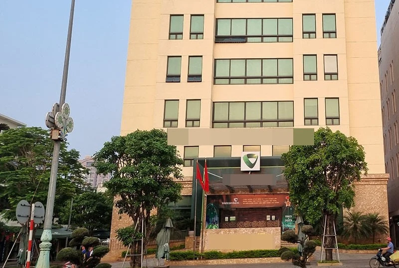 Thửa đất A2 hiện là tòa nhà trụ sở của Vietcombank chi nhánh Phú Yên. Ảnh: TẤN LỘC