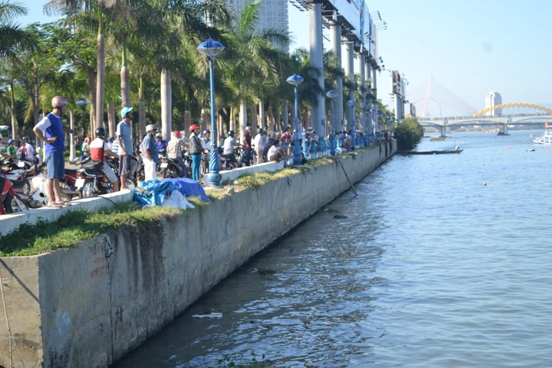 Đặc công nước lặn tìm các nạn nhân vụ chìm tàu trên sông Hàn ảnh 10