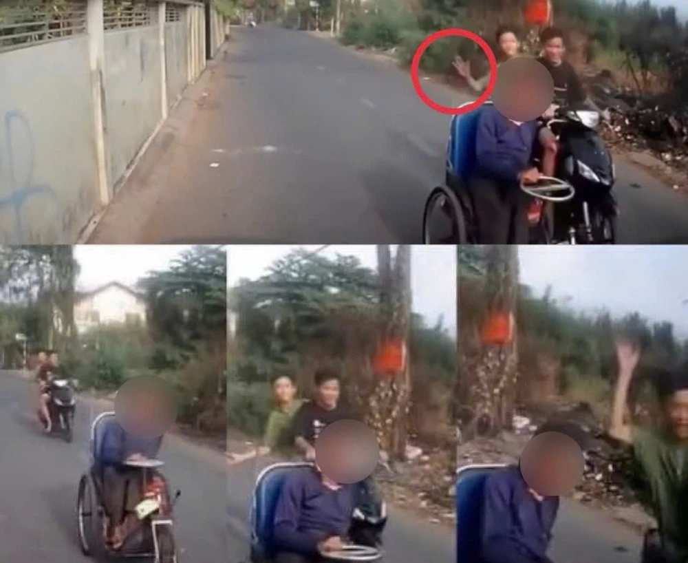 Vụ 2 thanh niên đánh vào đầu người đàn ông đi xe lăn: Hành động đáng lên án!