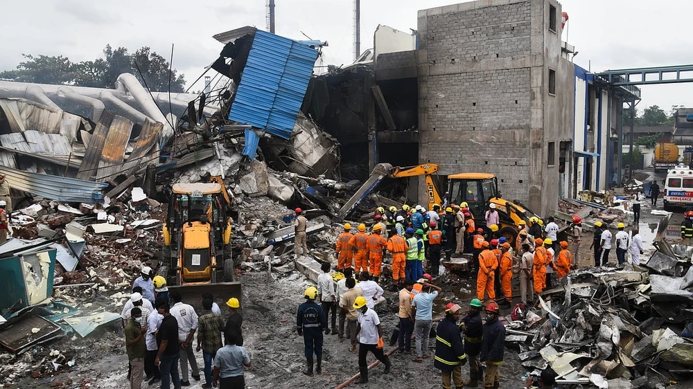 Cháy nổ kinh hoàng nhà máy hoá chất Ấn Độ, 39 người thiệt mạng