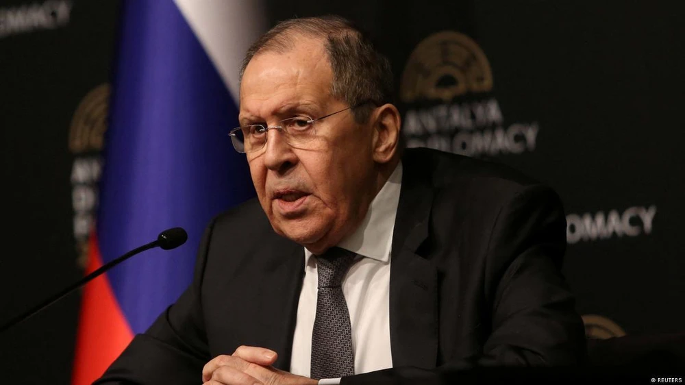 Ngoại trưởng Nga Sergey Lavrov. Ảnh: REUTERS