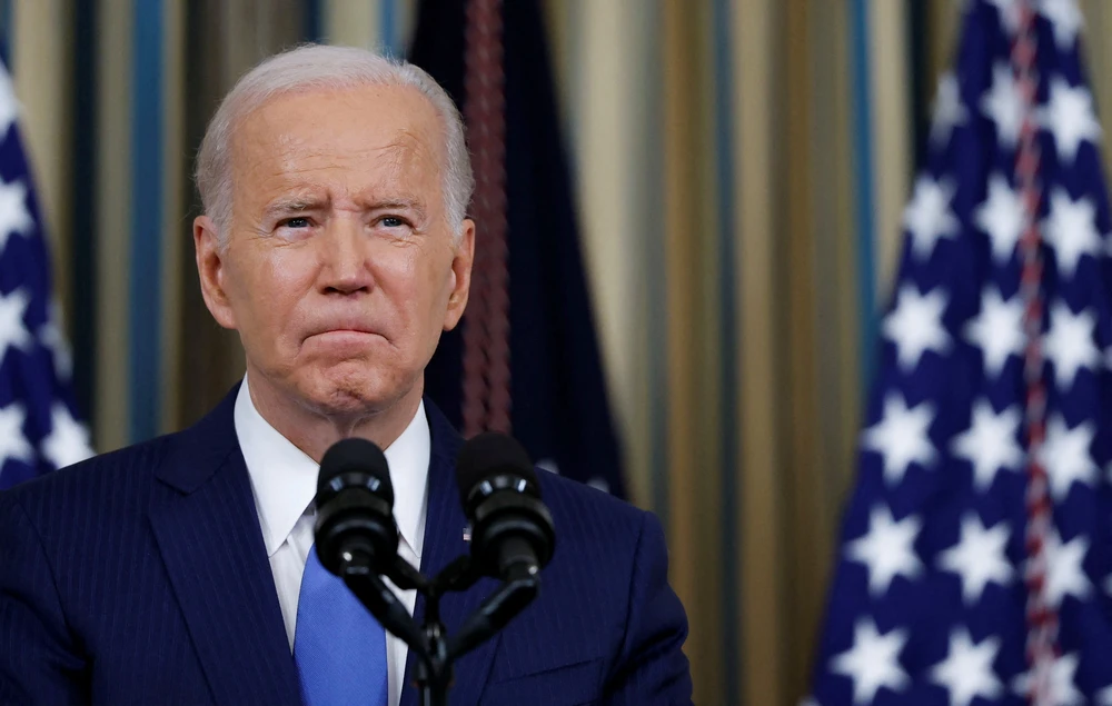 Tổng thống Mỹ Joe Biden. Ảnh: REUTERS