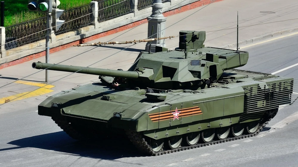 Xe tăng T-14 Armata của Nga. Ảnh: CREATIVE COMMONS