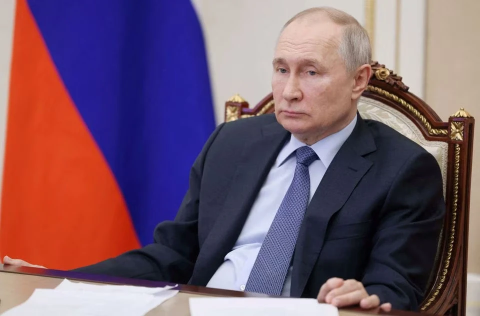 Tổng thống Nga Vladimir Putin tại một cuộc họp ở thủ đô Moscow (Nga) ngày 17-3. Ảnh: SPUTNIK