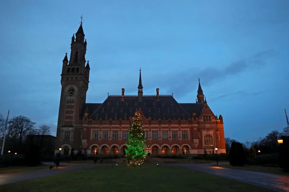 Tòa án Công lý Quốc tế (ICJ) ở TP The Hague, Hà Lan. Ảnh: REUTERS