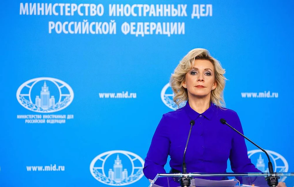 Phát ngôn viên Bộ Ngoại giao Nga Maria Zakharova. Ảnh: TASS