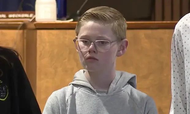 Dillon Reeves là học sinh lớp 7 tại một trường trung học cơ sở ở thành phố Warren, bang Michigan (Mỹ). Ảnh: FACEBOOK