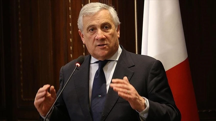 Ngoại trưởng Ý Antonio Tajani. Ảnh: ANADOLU AGENCY