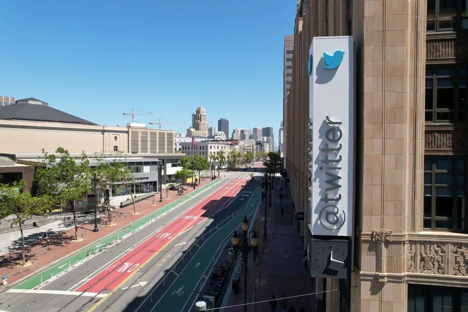 Trụ sở Twitter tại San Francisco, California (Mỹ). Ảnh: REUTERS