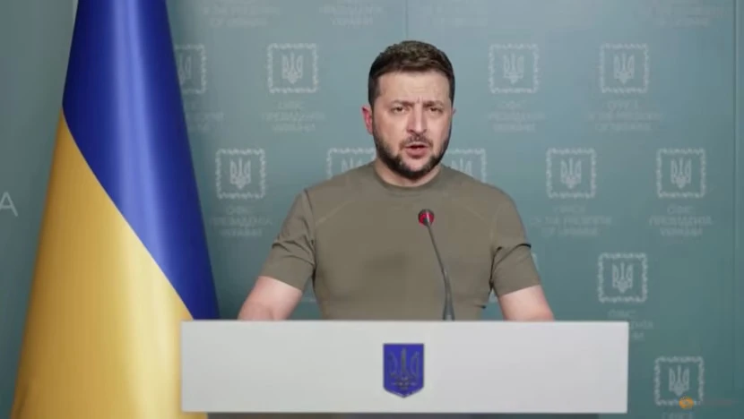 Tổng thống Ukraine Volodymyr Zelensky. Ảnh: REUTERS