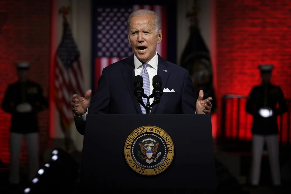 Tổng thống Mỹ Joe Biden. Ảnh: LOS ANGELES TIMES