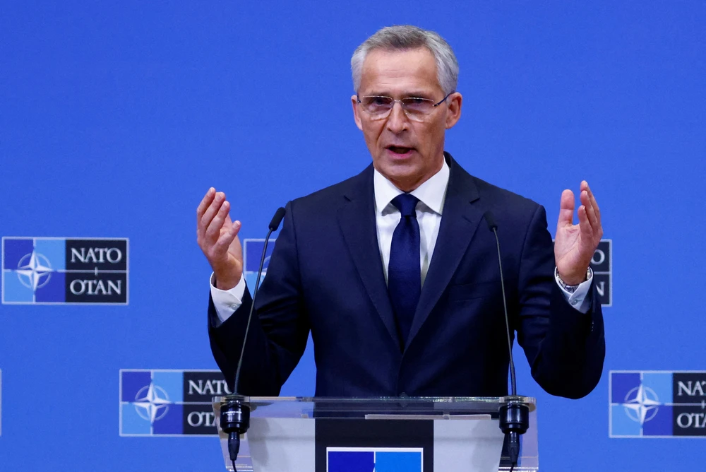 Tổng Thư ký NATO Jens Stoltenberg. ẢNh: REUTERS