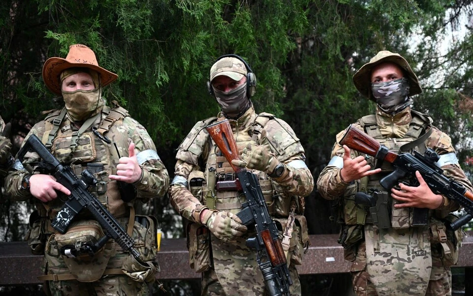 Lính đánh thuê Wagner ở Cộng hòa Trung Phi. Ảnh: REUTERS