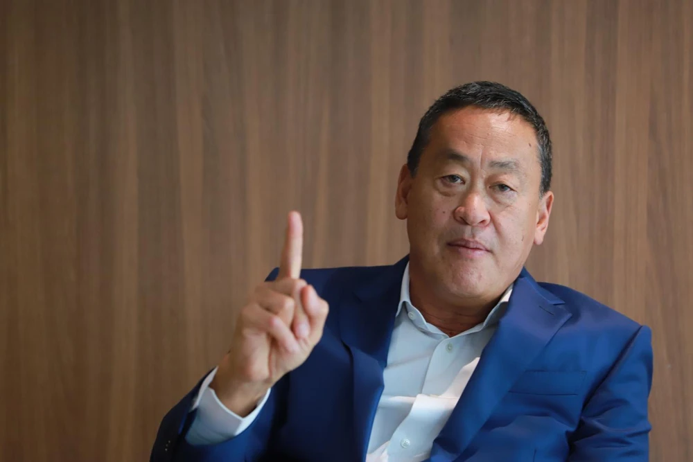 Ông Srettha Thavisin. Ảnh: BANGKOK POST