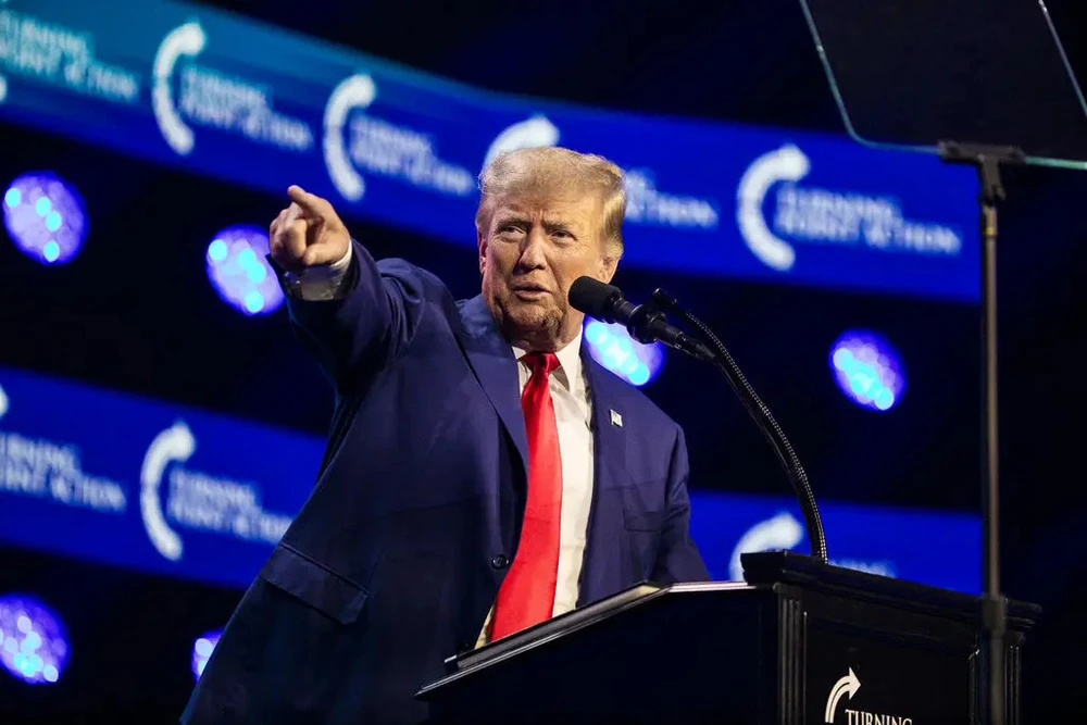 Cựu Tổng thống Mỹ Donald Trump. Ảnh: THE NEW YORK TIMES