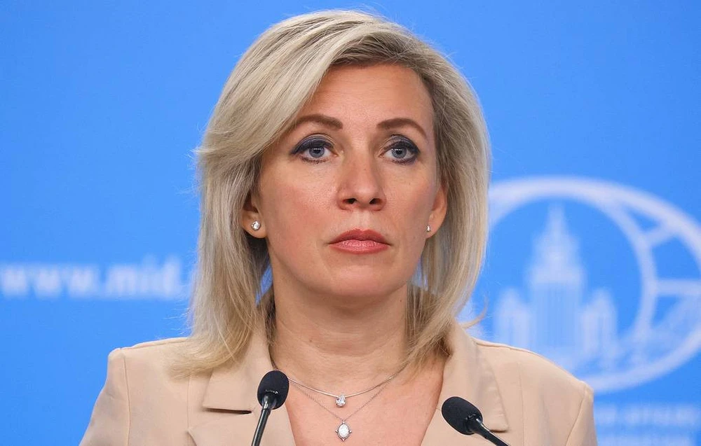 Người phát ngôn Bộ Ngoại giao Nga Maria Zakharova. Ảnh: TASS
