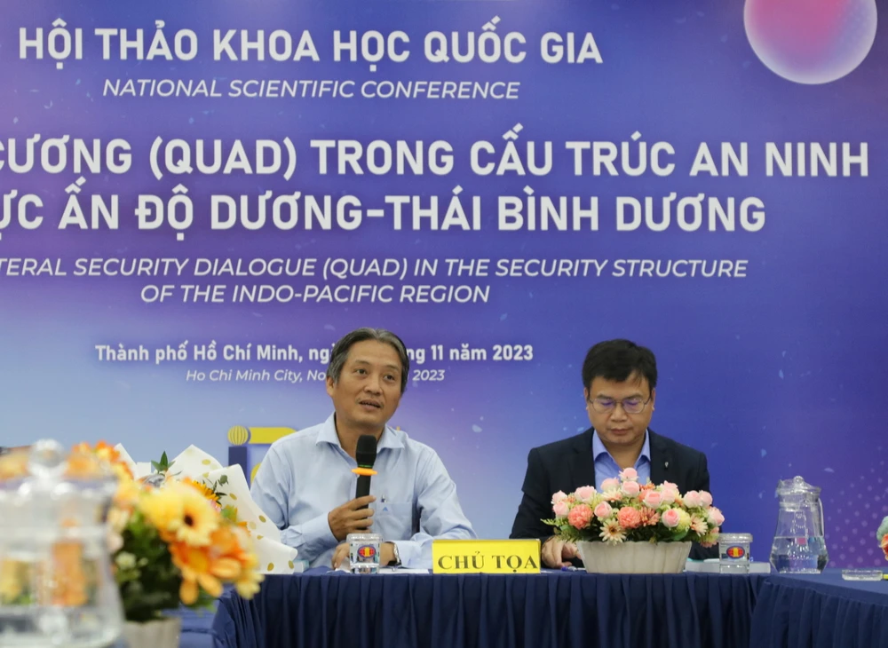 Hội thảo khoa Quan hệ quốc tế về Bộ tứ kim cương trong an ninh khu vực Ấn Độ Dương - Thái Bình Dương