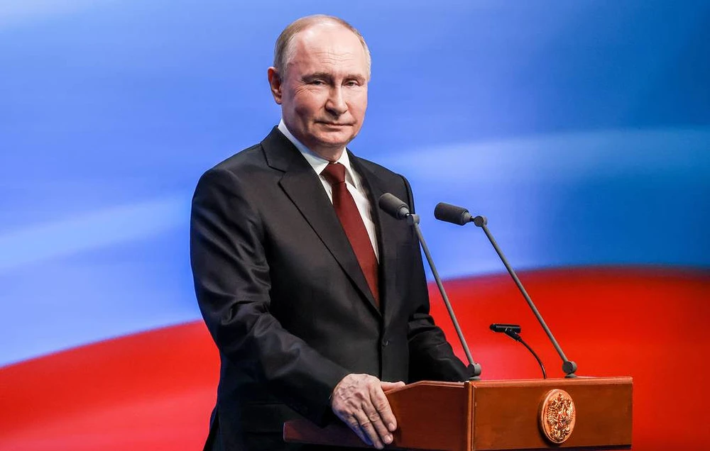 Nhiều nước chúc mừng ông Putin tái đắc cử tổng thống Nga