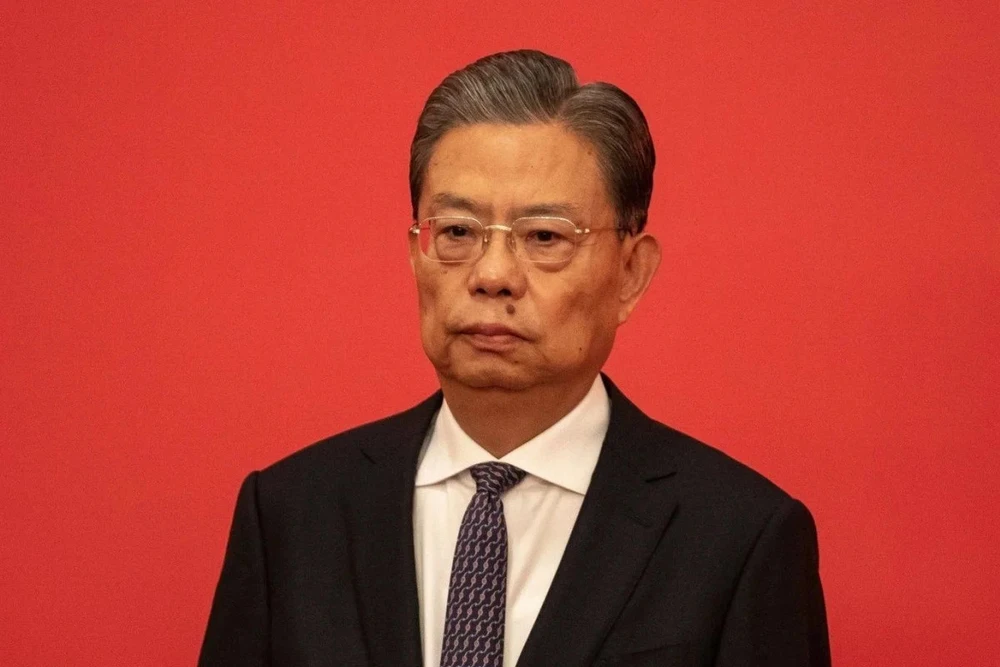 Chủ tịch Quốc hội Trung Quốc thăm Triều Tiên.jpg