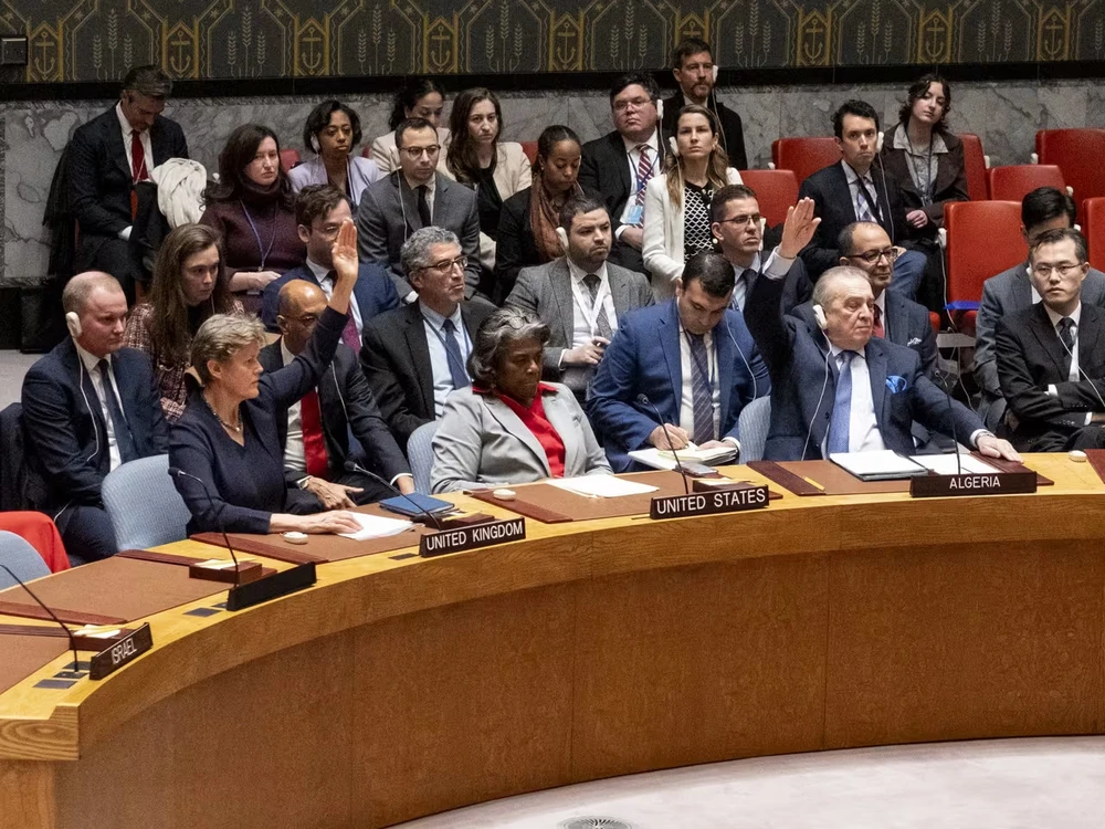 Hội đồng Bảo an Liên hợp quốc thông qua nghị quyết về thỏa thuận ngừng bắn giữa Israel và Hamas