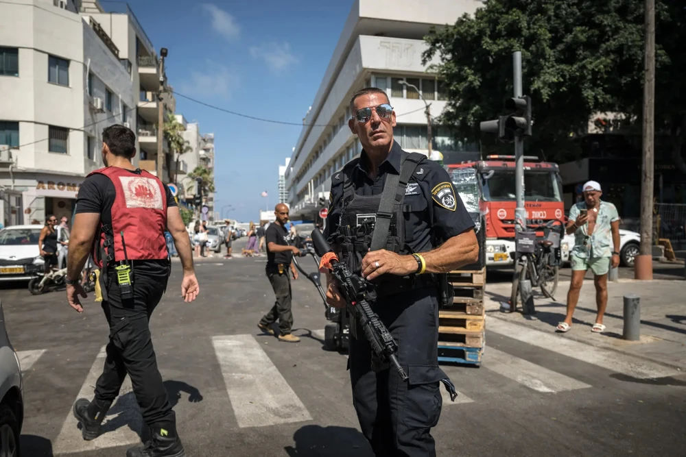 không kích tòa nhà gần lãnh sự quán Mỹ ở Israel.jpg