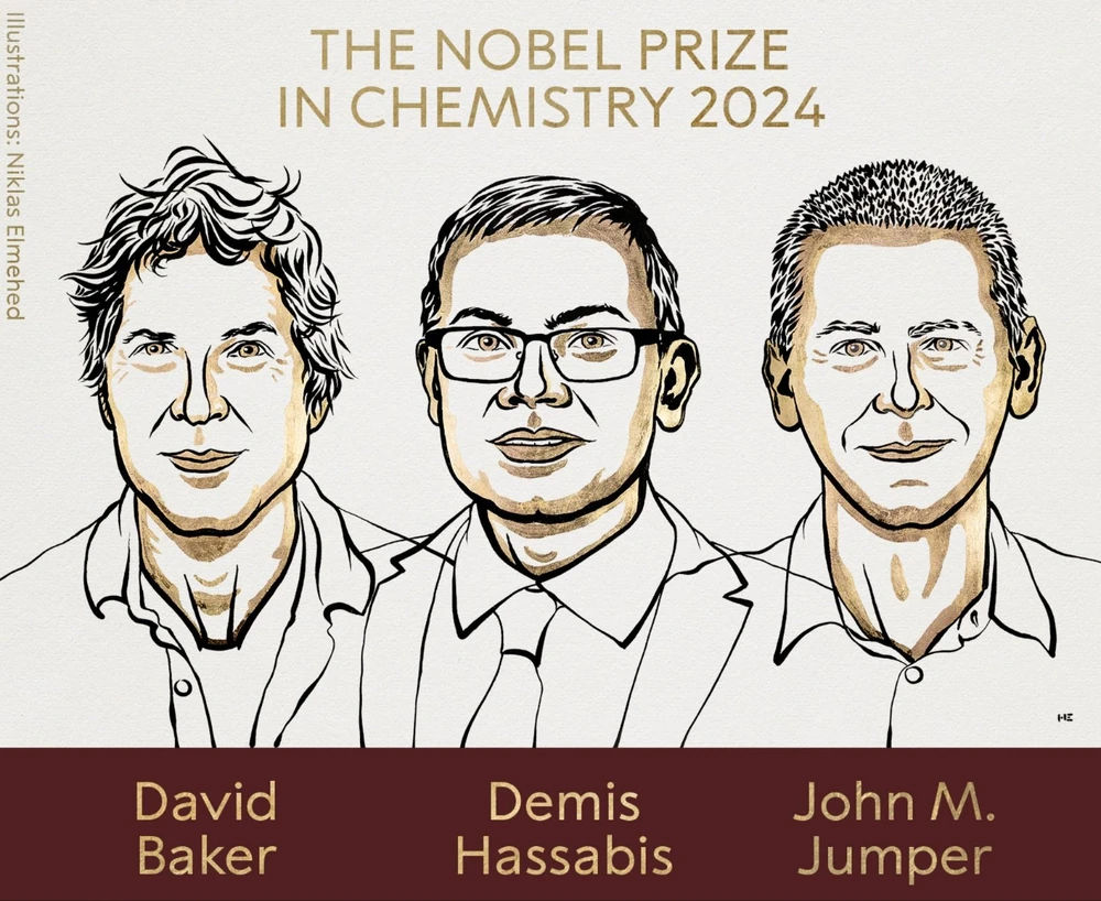 Nobel Hóa học 2024 gọi tên công trình nghiên cứu protein