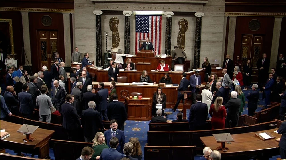 Hạ viện bác đề xuất của Cộng hòa, làm đáng ngại thêm nguy cơ đóng cửa chính phủ Mỹ