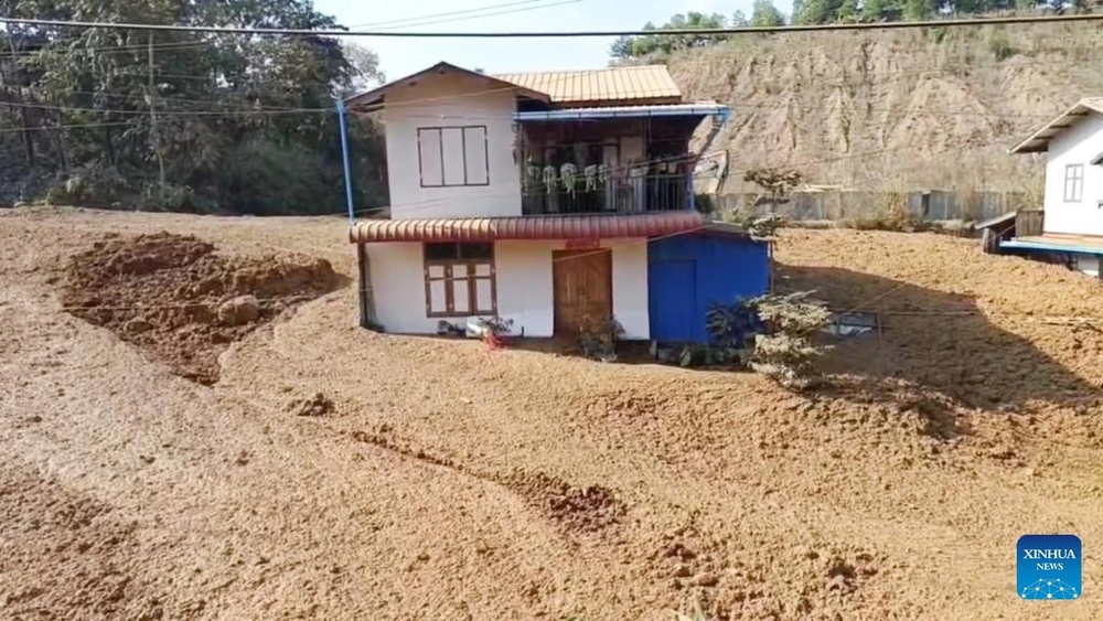 Sập mỏ ngọc bích ở Myanmar: 12 người thiệt mạng, hơn 50 ngôi nhà bị chôn vùi