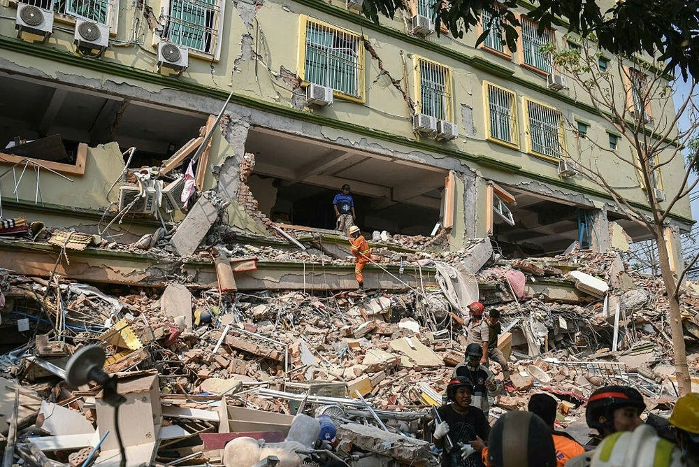 Động đất Myanmar, Thái Lan: Thương vong tiếp tục tăng; Thái Lan điều tra vụ sập tòa nhà kiểm toán