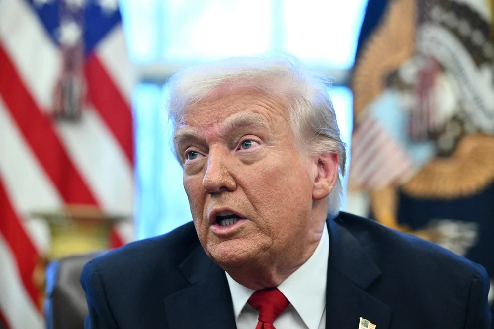 Tổng thống Mỹ Donald Trump. Ảnh: AFP