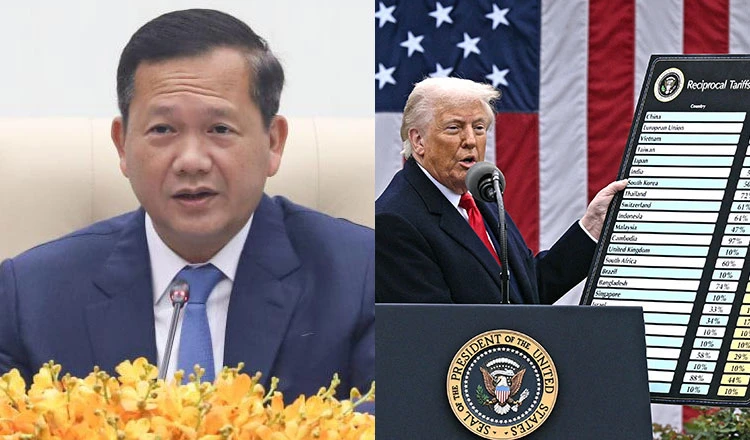 Ông Hun Manet viết thư cho ông Trump sau vụ thuế đối ứng