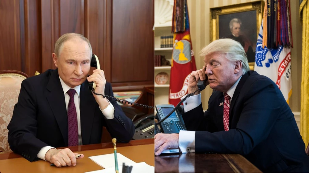 Ông Trump và ông Putin điện đàm về xung đột Israel-Iran