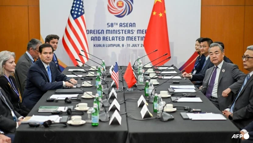 Ngoại trưởng Mỹ Marco Rubio (thứ hai từ trái sang)