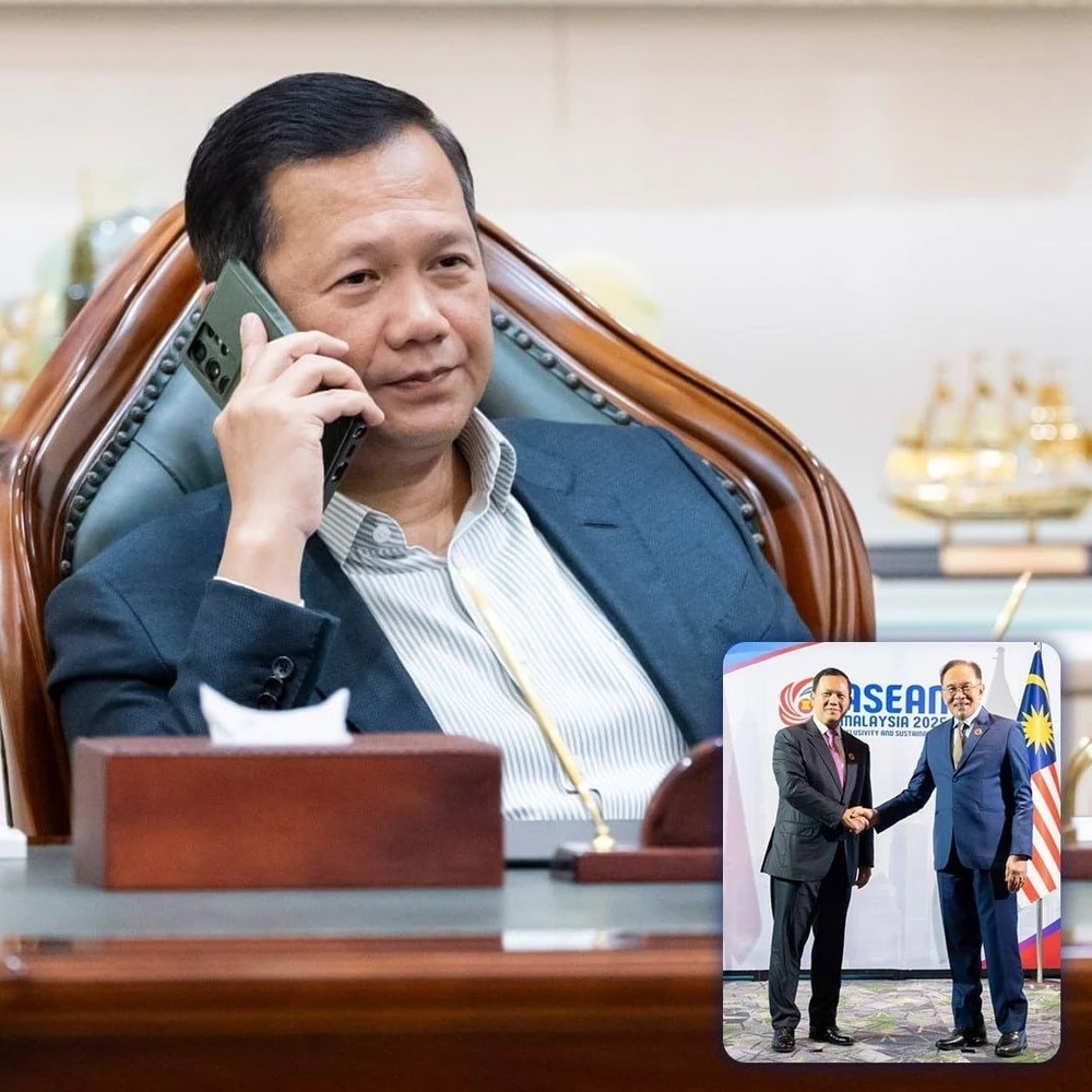 Ông Hun Manet lên tiếng về cuộc điện đàm với thủ tướng Malaysia liên quan thoả thuận ngừng bắn Thái Lan - Campuchia