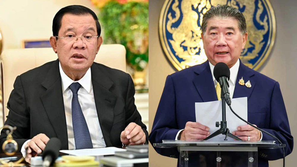 Ông Hun Sen lên tiếng chuyện Thái Lan muốn bắt ông và ông Hun Manet nếu đến Thái